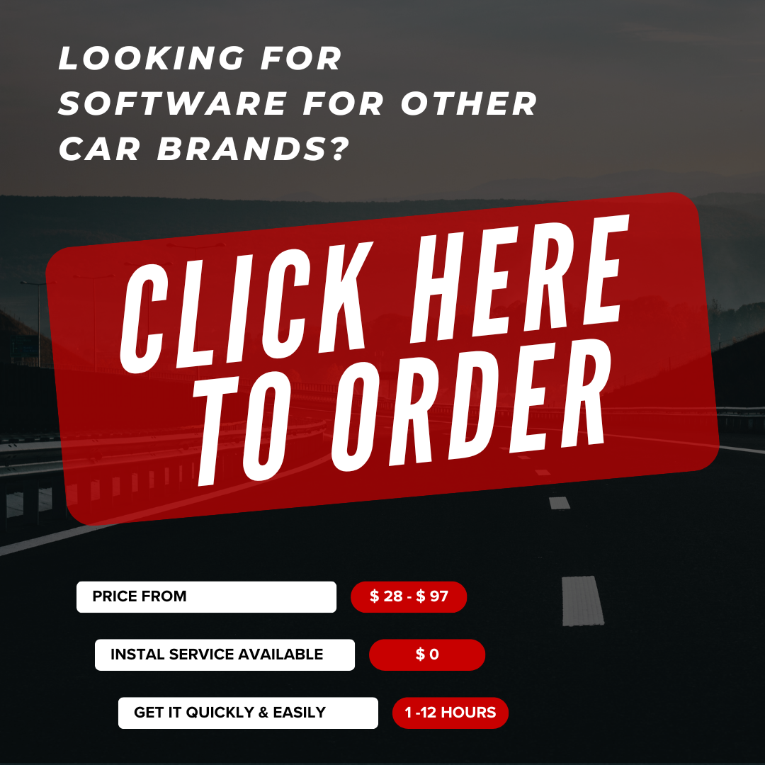 Vehicle Diagnostic & Coding Software This listing is for Private orders by prior arrangement.