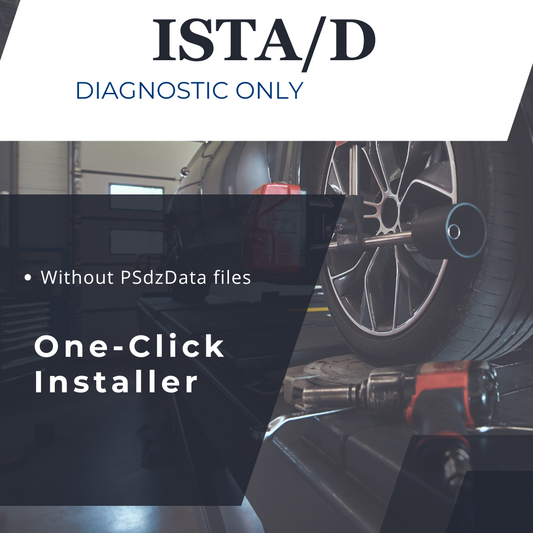 ISTA+ D software for BMW Diagnostic Reset Repair fits K+DCAN , ENET , ICOM NEXT